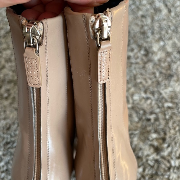 Authentic GUCCI Leather Lilian Regent Horsebit Bootie - Picture 8 of 10